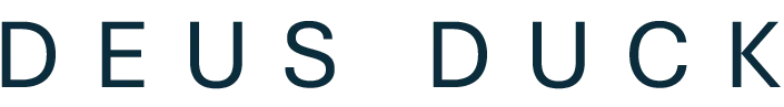 Deus Duck logo text